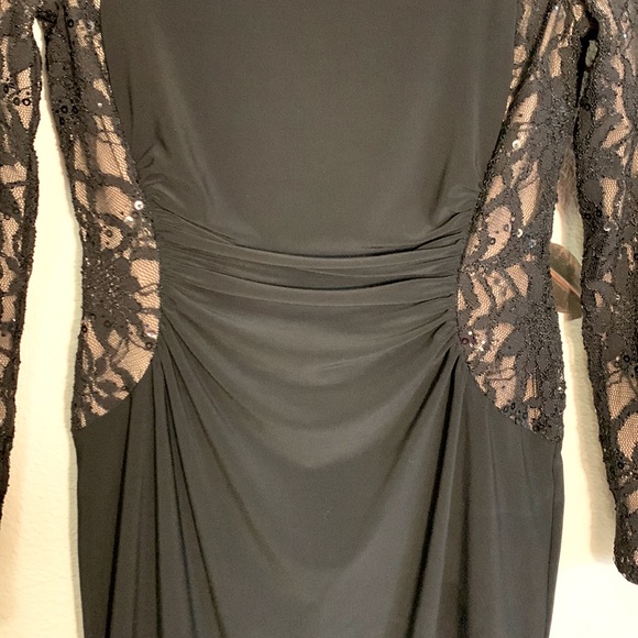 Ralph Lauren black lace and sequin dress - Picture 4 of 7